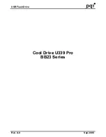 PQI Cool Drive U339 Pro Product Manual preview