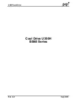 Preview for 1 page of PQI Cool Drive U350H Specifications