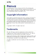 Preview for 2 page of PQI Multimedia Player User Manual