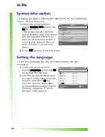 Preview for 32 page of PQI Multimedia Player User Manual