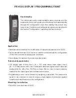 Preview for 9 page of PR Elecronics 4222 User Manual