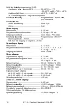 Предварительный просмотр 14 страницы PR Elecronics 9116 Manual