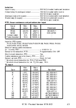 Предварительный просмотр 45 страницы PR Elecronics 9116 Manual