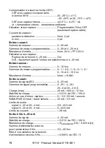 Предварительный просмотр 78 страницы PR Elecronics 9116 Manual