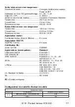 Предварительный просмотр 79 страницы PR Elecronics 9116 Manual