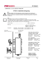 Предварительный просмотр 147 страницы PR Elecronics 9116 Manual