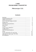 Preview for 3 page of PR electronics 5131A Manual