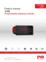 Preview for 1 page of PR electronics 5700 Series Product Manual