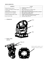 Предварительный просмотр 5 страницы PR Lighting AQUA 380 BWS Manual