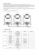 Preview for 10 page of PR Lighting AQUA LED 3000-W FRAMING Manual