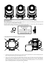 Preview for 8 page of PR Lighting PR-2345A User Manual