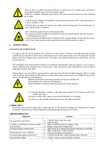 Preview for 4 page of PR Lighting PR-2552 User Manual