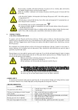 Предварительный просмотр 4 страницы PR Lighting PR-2554 User Manual