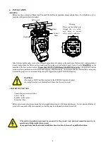 Предварительный просмотр 6 страницы PR Lighting PR-2554 User Manual