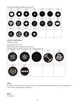 Предварительный просмотр 22 страницы PR Lighting PR-2554 User Manual