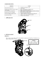 Предварительный просмотр 5 страницы PR Lighting PR-2927 User Manual