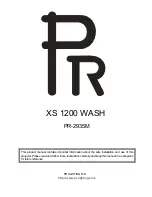 PR Lighting PR-2935M User Manual preview