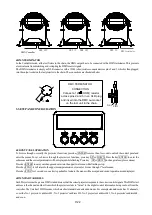 Предварительный просмотр 7 страницы PR Lighting PR-6610 Manual