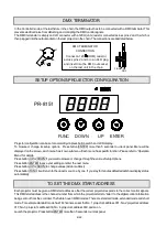 Preview for 6 page of PR Lighting PR-8102 Product Manual