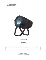 Preview for 1 page of PR Lighting PR-8202 User Manual