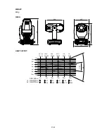 Предварительный просмотр 21 страницы PR Lighting PR5000 Spot User Manual