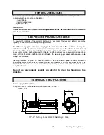 Preview for 6 page of PR Lighting PRO STAGE ZOOM PR-3057 User Manual