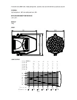 Предварительный просмотр 13 страницы PR Lighting XPar 360 PR-8955 Instruction Manual