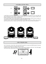 Предварительный просмотр 6 страницы PR Lighting XRLED 700 Spot Product Manual