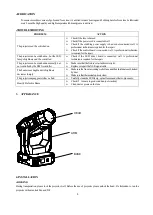 Preview for 5 page of PR Lighting XRLED PR-8177A Product Manual