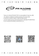 Preview for 3 page of PR RACING PR S1 V3 MM Manual