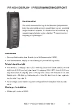 Preview for 10 page of PR 9202 Series Manual