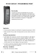 Preview for 10 page of PR 9203 Manual