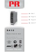 Preview for 1 page of PR 9410 Manual