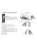 Предварительный просмотр 6 страницы PR PREASY 4222 Manual