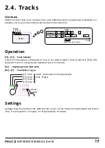 Preview for 19 page of PRACQ MELODIC STEP SEQUENCER Reference Manual