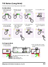 Preview for 43 page of PRACQ MELODIC STEP SEQUENCER Reference Manual