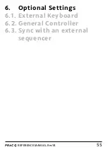 Preview for 55 page of PRACQ MELODIC STEP SEQUENCER Reference Manual