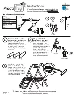 PractiTray MGH400 Instructions preview