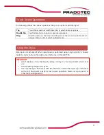 Preview for 10 page of Pradotec HRT 700 User Manual