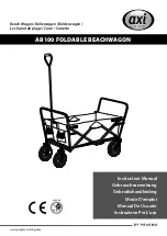 Предварительный просмотр 1 страницы Pragma Axi AB100 Instruction Manual