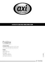 Предварительный просмотр 8 страницы Pragma Axi AB100 Instruction Manual