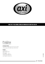 Предварительный просмотр 12 страницы Pragma Axi AB210 Instruction Manual