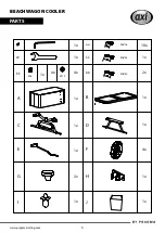 Предварительный просмотр 5 страницы Pragma AXI Beachwagon Cooler Instruction Manual