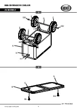 Предварительный просмотр 6 страницы Pragma AXI Beachwagon Cooler Instruction Manual