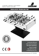 Pragma COUGAR WORLDCUP PREMIUM PRO Instruction Manual preview