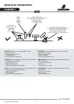 Предварительный просмотр 14 страницы Pragma COUGAR WORLDCUP PREMIUM PRO Instruction Manual