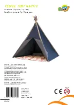 Preview for 1 page of Pragma Sunny TEEPEE TENT NAUTIC Instruction Manual