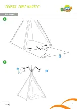 Preview for 6 page of Pragma Sunny TEEPEE TENT NAUTIC Instruction Manual