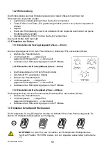 Preview for 12 page of Praher Plastics Aquastar Comfort 1001 Manual