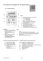 Preview for 14 page of Praher Plastics Aquastar Comfort 1001 Manual